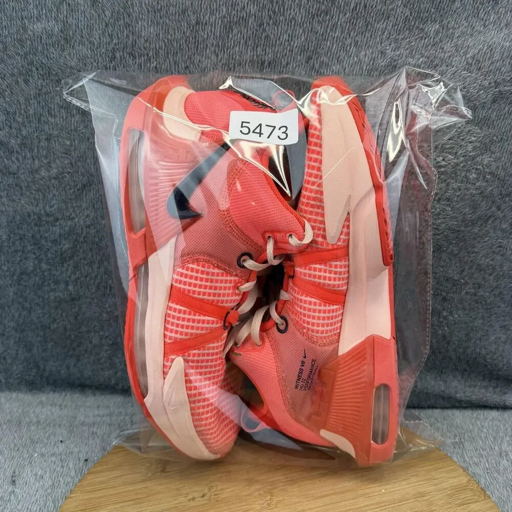 Nike LeBron Witness 7 Shoes Mens Size 12 Pink Basketball Sneakers DM1123-600